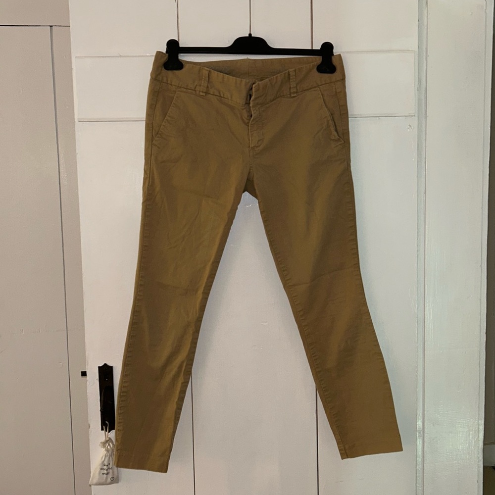 JCrew Women’s Tan Andie Chino Size 8